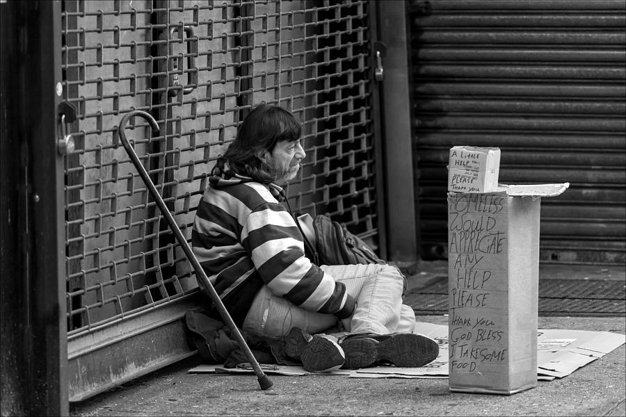 Homeless #3 Photograph by Robert Ullmann