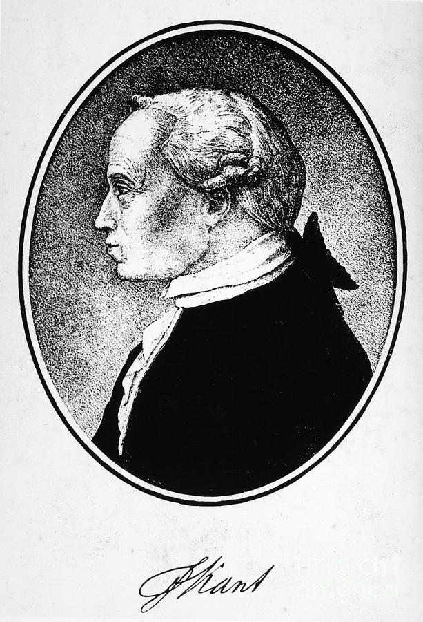 Immanuel Kant (17241804) Photograph by Granger