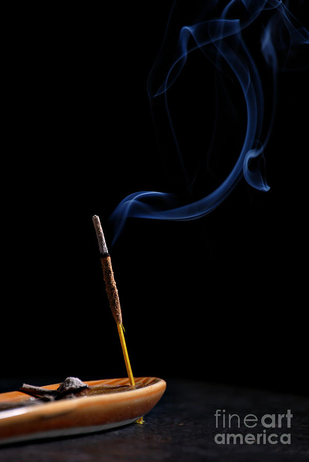 Incense Photograph - Incense #3 by HD Connelly