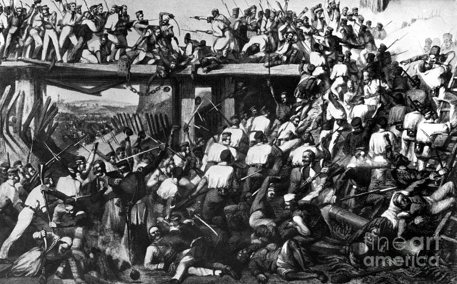 India: Sepoy Rebellion, 1857 #3 Photograph by Granger