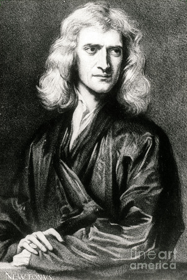 Isaac Newton, English Polymath #3 Photograph by Science Source