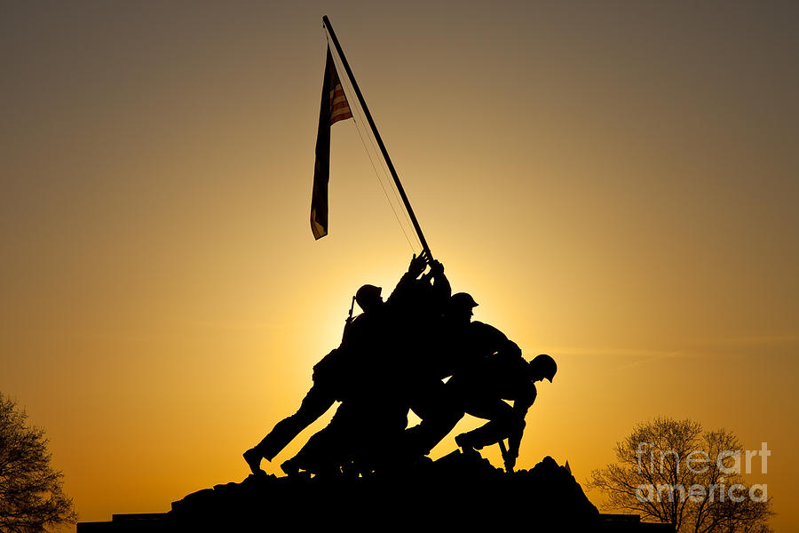 Iwo Jima Memorial #3 Photograph by Brian Jannsen