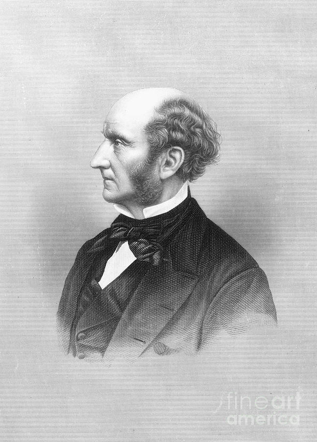 John Stuart Mill #3 Photograph by Granger