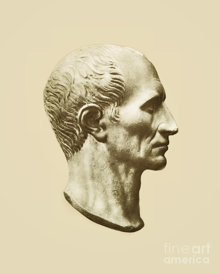 Julius Caesar, Roman General #3 Photograph by Photo Researchers
