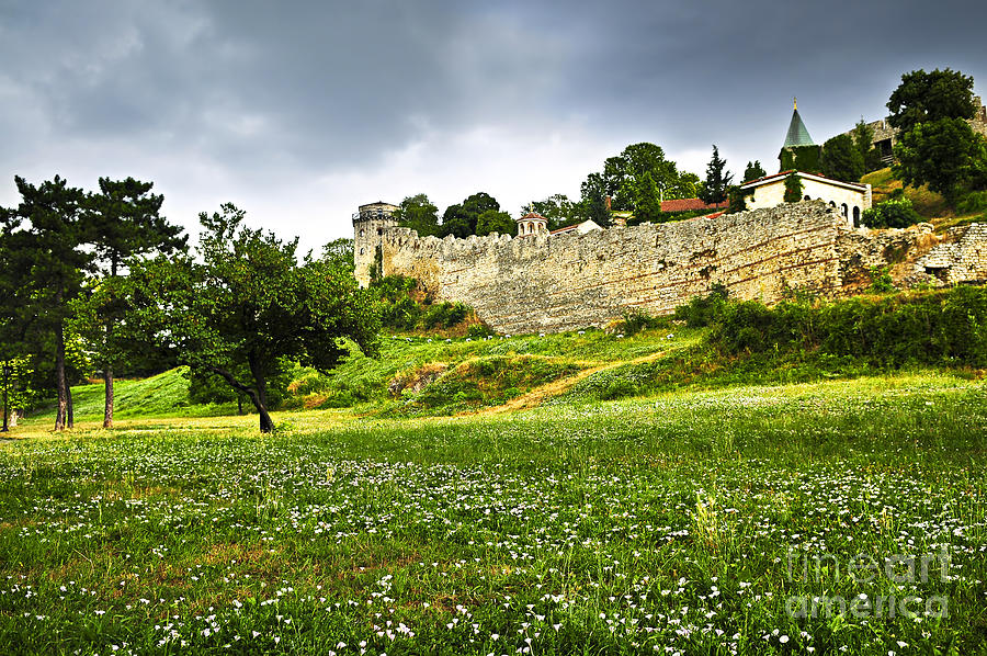 Castle Photograph - Kalemegdan fortress in Belgrade 9 by Elena Elisseeva