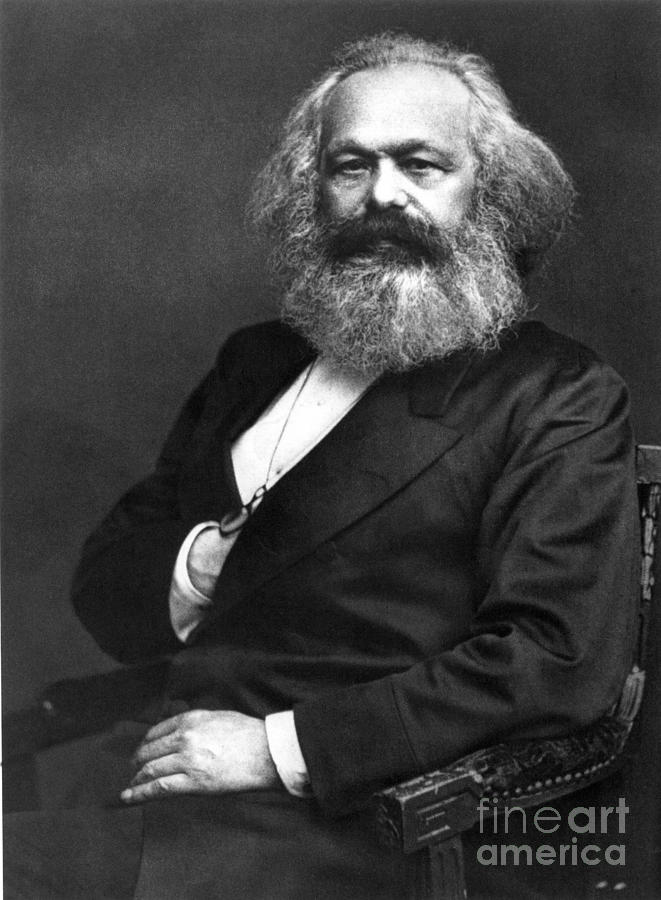 Karl Marx (1818-1883) #3 Photograph by Granger