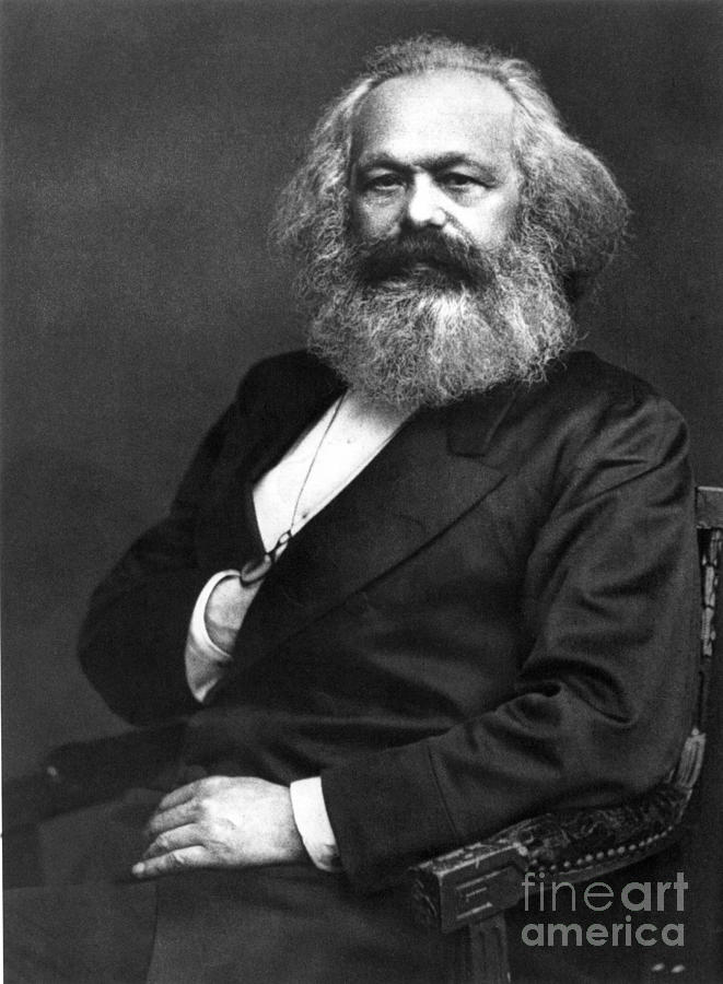 Karl Marx 1818 1883 Photograph By Granger