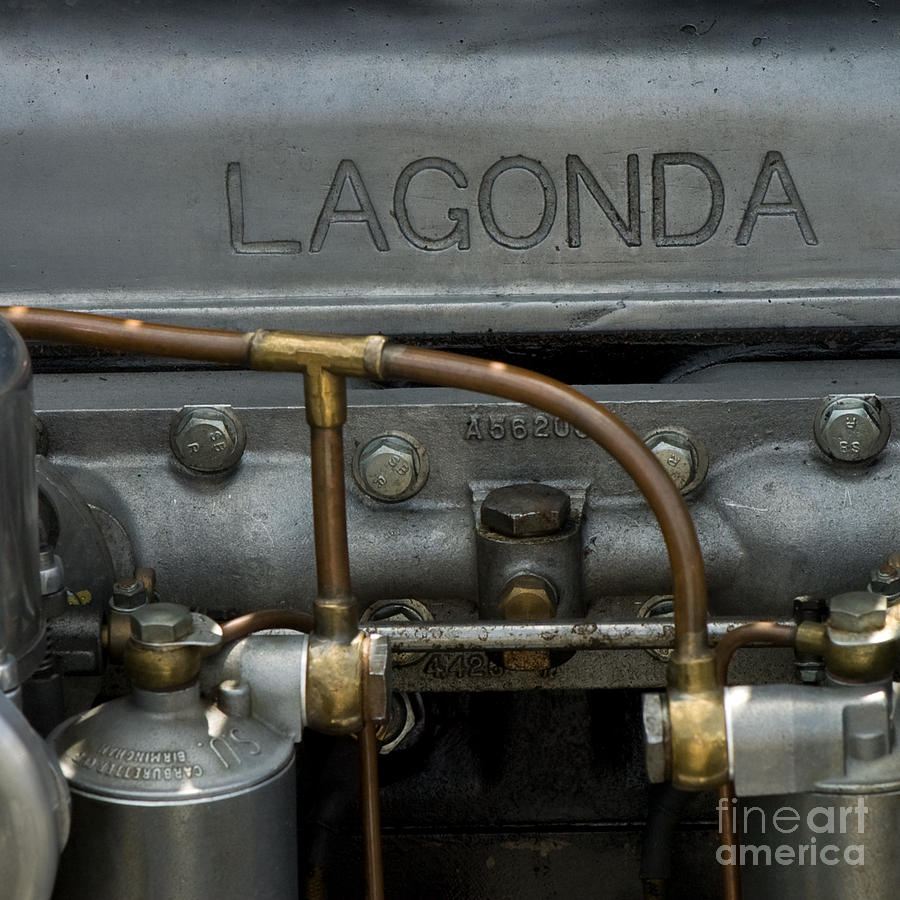 Lagonda Old Car #3 Photograph by Jorgen Norgaard