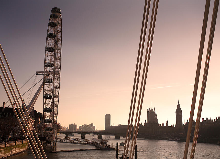 London Eye #3 Photograph by David Harding