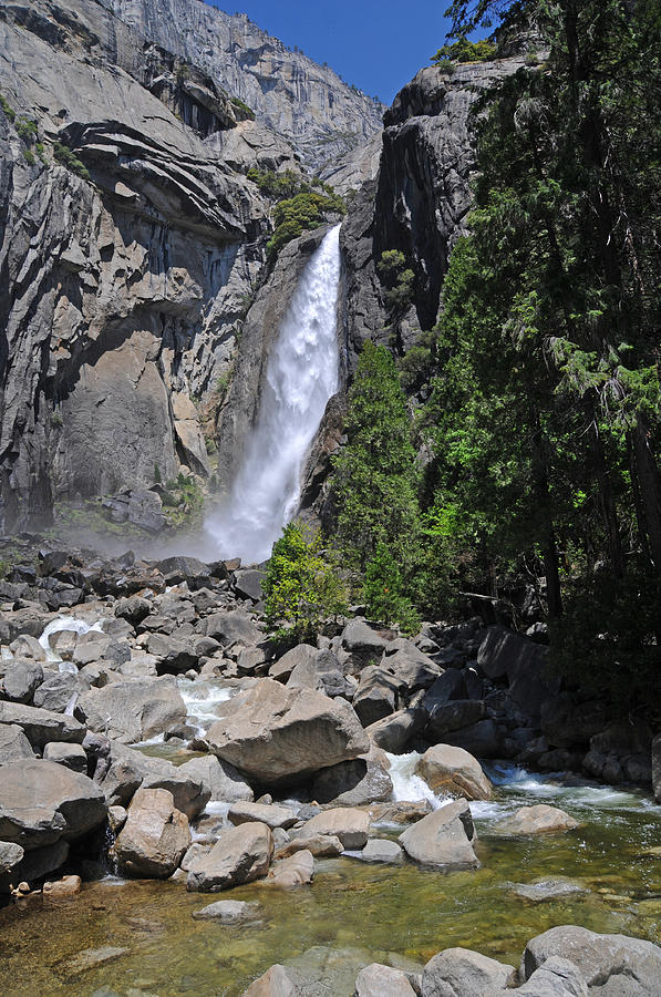 Lower Yosemite Falls Photograph By Lynn Bauer Fine Art America