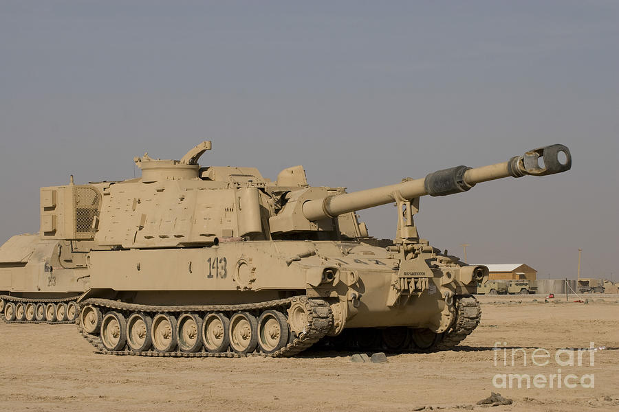 M109 Paladin A Self Propelled 155mm Photograph By Terry Moore