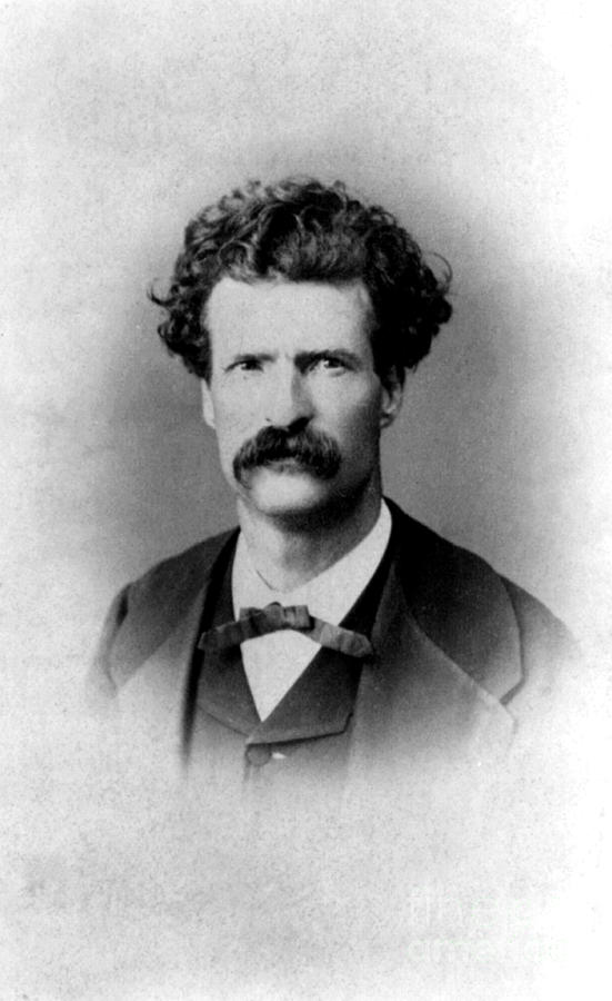 Mark Twain, American Author And Humorist #3 Photograph by Photo Researchers