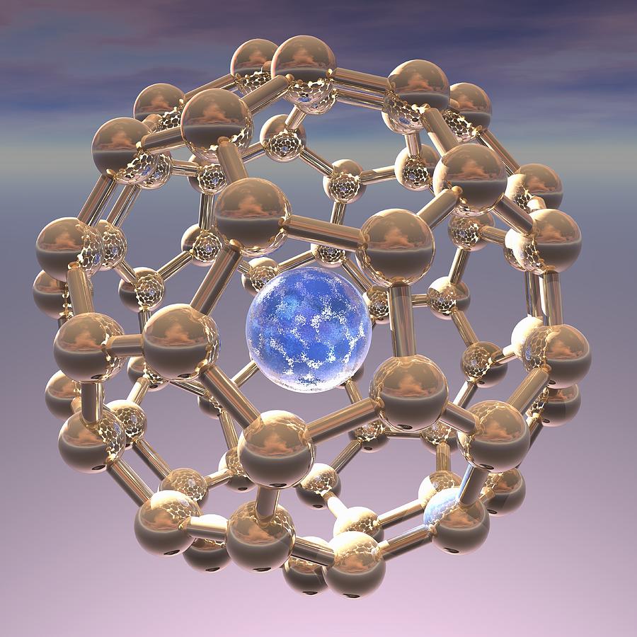 Medical Nanoparticles, Conceptual Image #3 Digital Art by Laguna Design