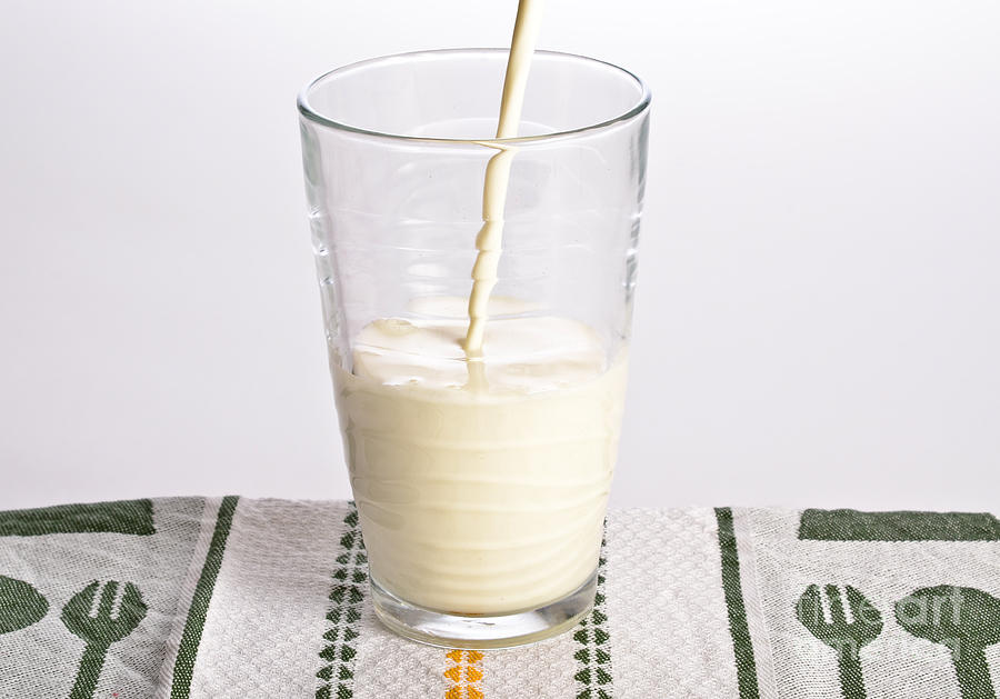 Calcium Photograph - Milk #3 by Photo Researchers, Inc.