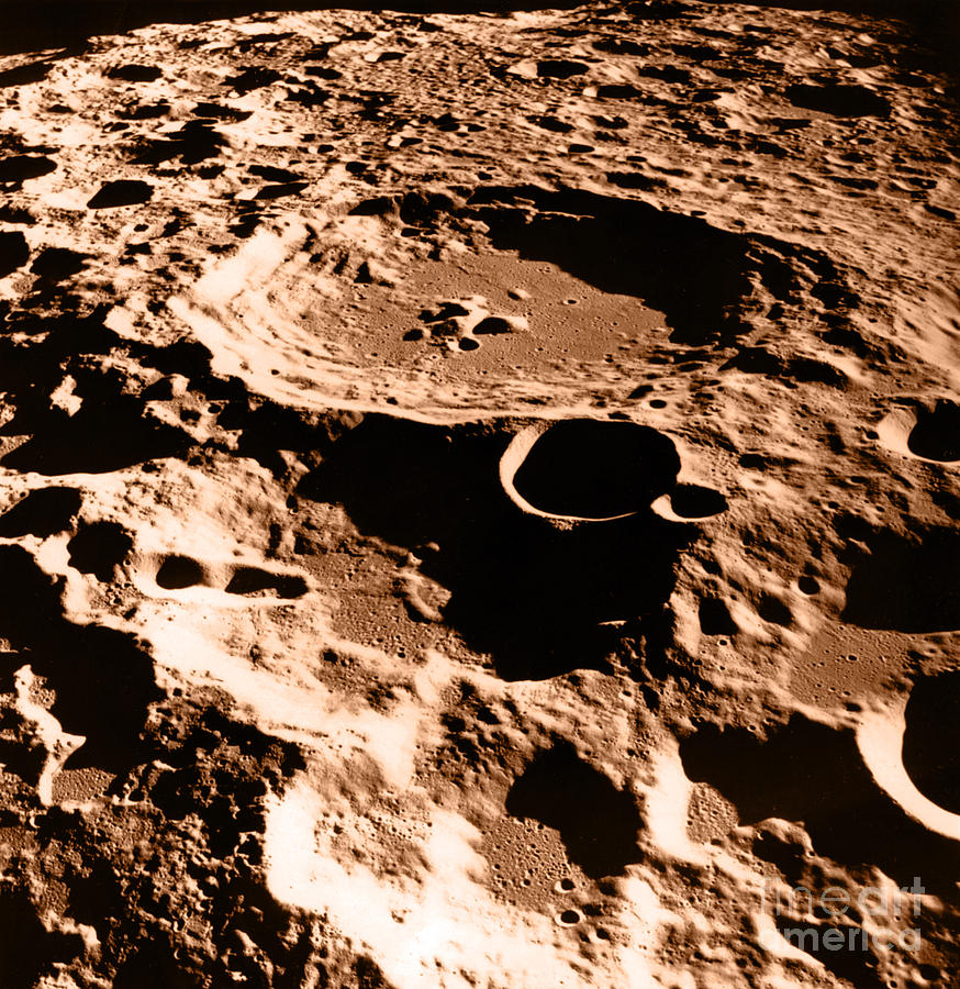 Moon Surface #3 Photograph by Science Source/NASA