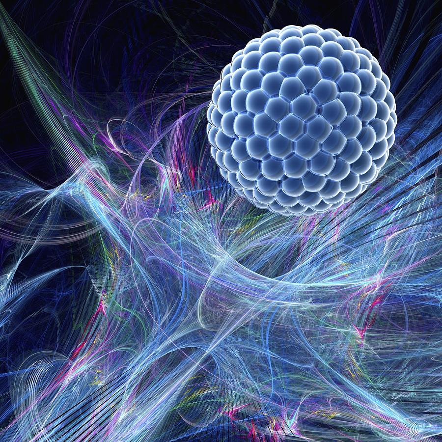 Nanoparticle, Artwork #3 Digital Art by Laguna Design