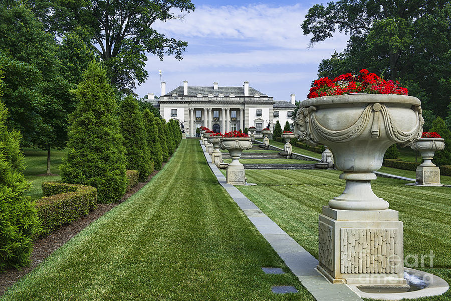 Architecture Photograph - Nemours Mansion and Gardens #3 by John Greim