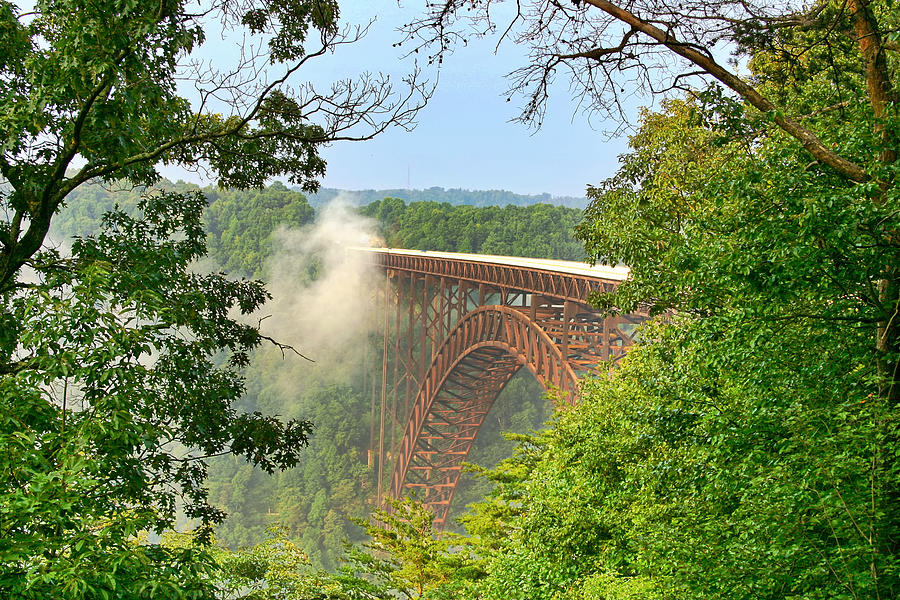 New River Gorge Bridge #5 Photograph by Mary Almond