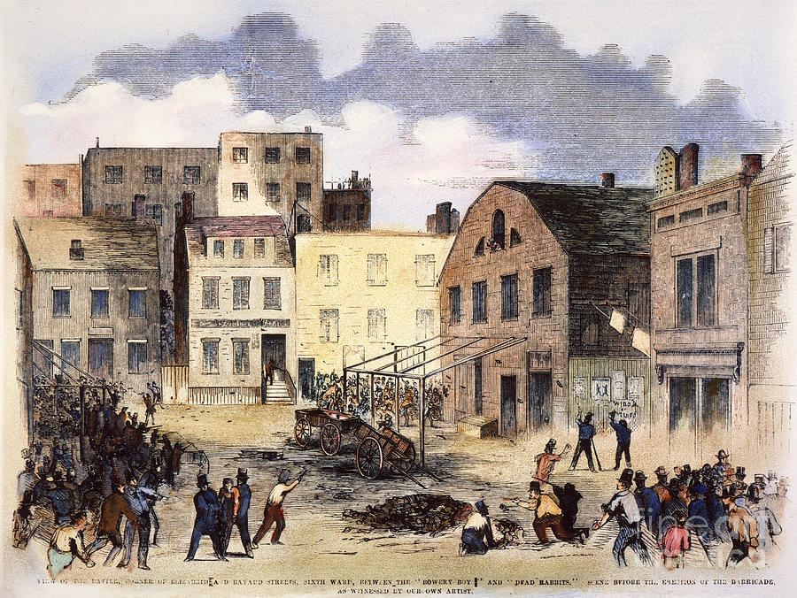 New York Gang War, 1857 #3 Photograph by Granger