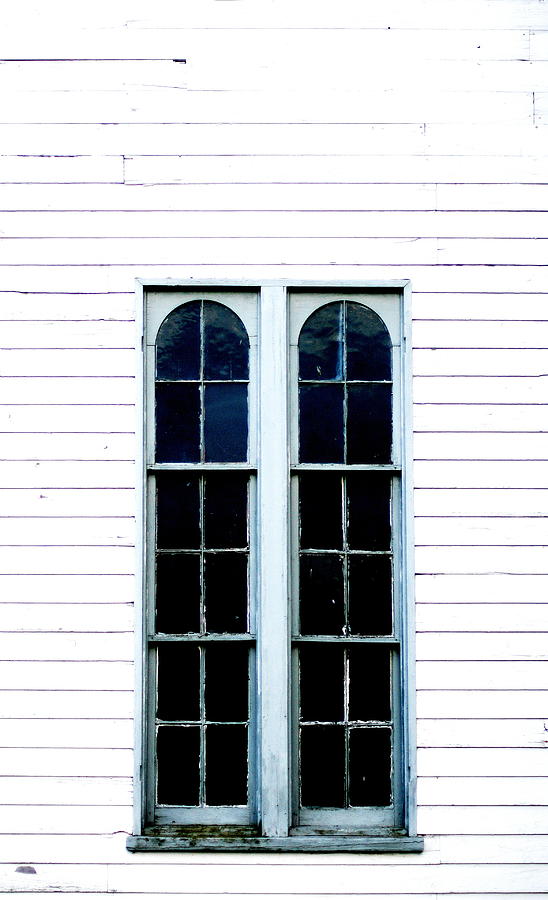 North Union Church Window #3 Photograph by Angela Rath