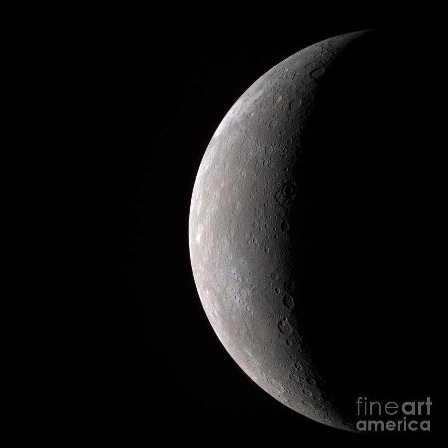 Planet Photograph - Planet Mercury #3 by Stocktrek Images