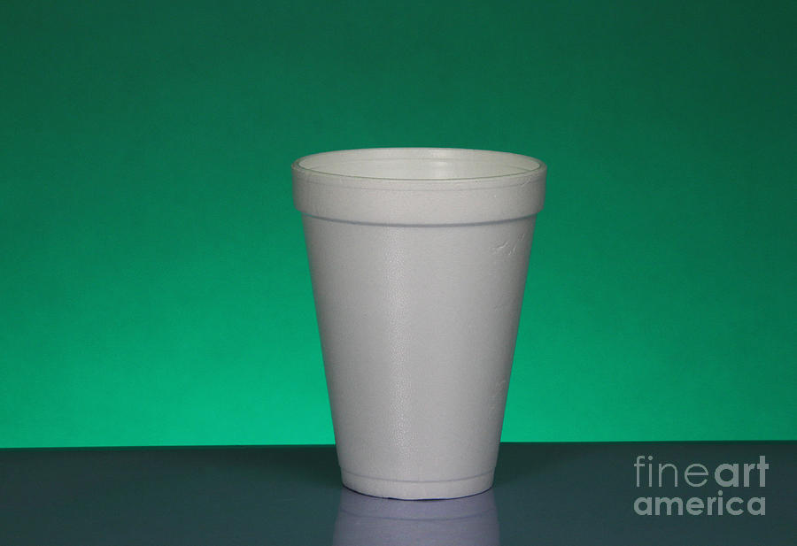 Polystyrene Cup #3 Photograph by Photo Researchers