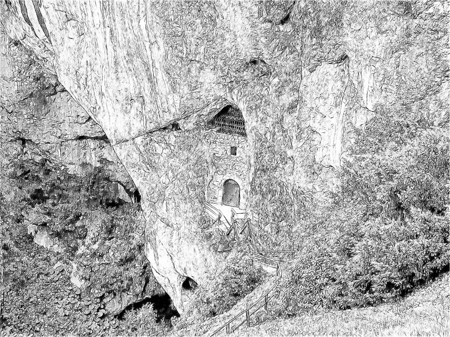 Postojna Caves Predjama Castle Slovenia #3 Photograph by Joseph Hendrix