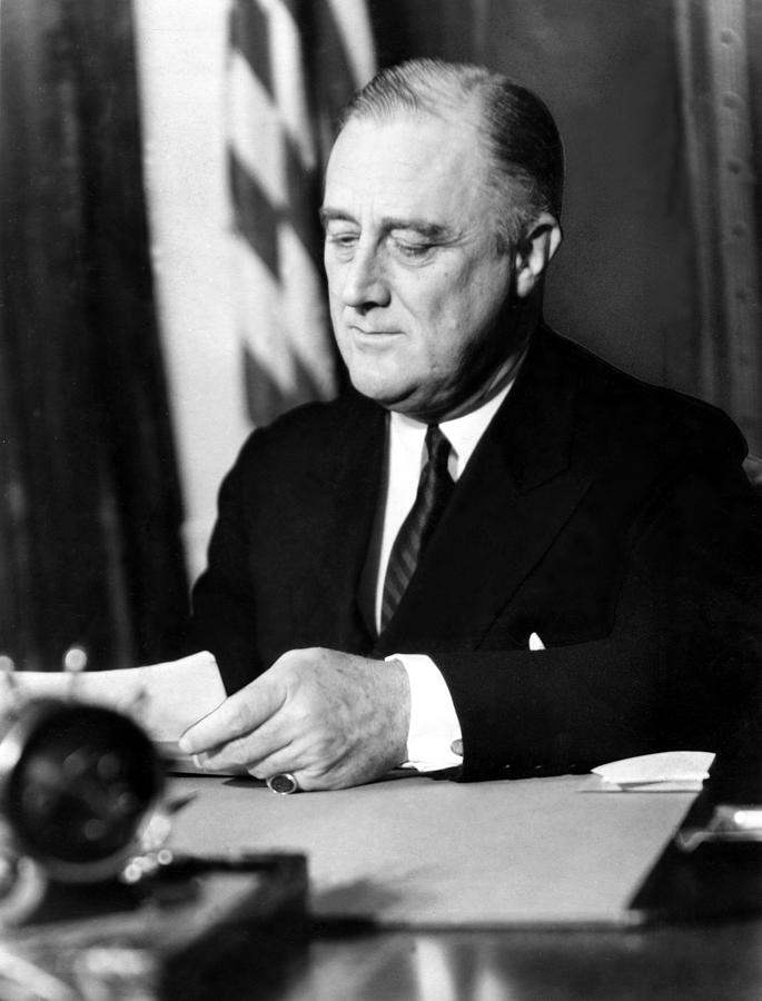 President Franklin Delano Roosevelt #3 Photograph by Everett - Pixels