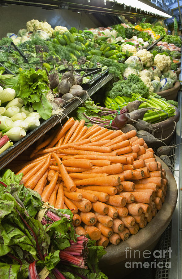 Produce Aisle Photograph by Andersen Ross Fine Art America