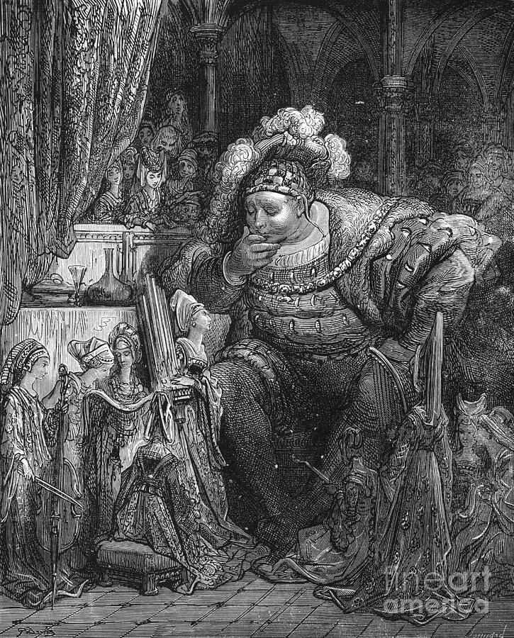 Pantagruel #2 Drawing by Gustave Dore Pantagruel #2 Drawing by Gustave Dore