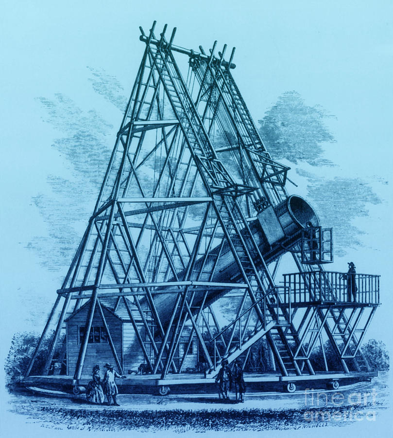 Reflecting Telescope, 1789 #3 Photograph by Science Source
