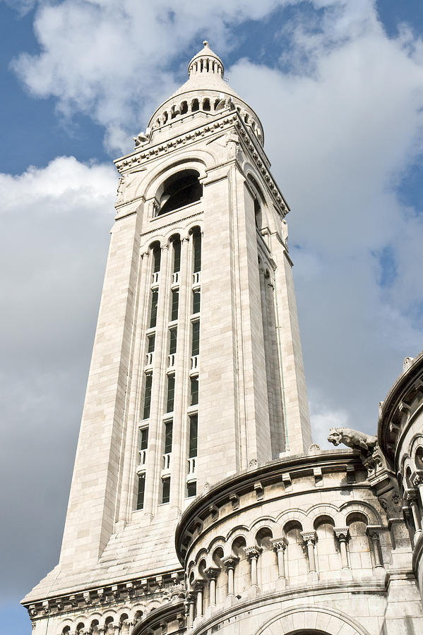 Sacre Coeur bell tower #3 Photograph by Fabrizio Ruggeri