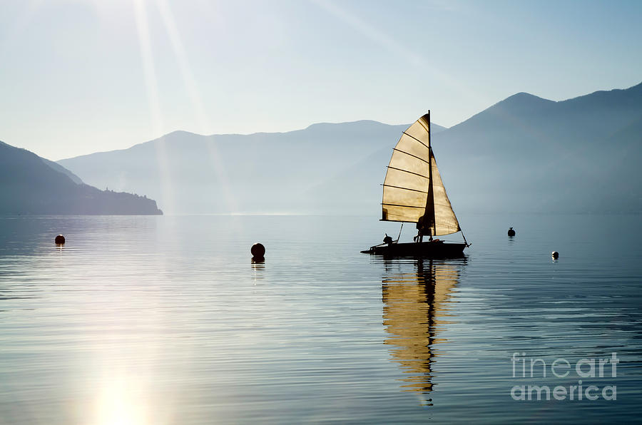 Sailing boat #3 Photograph by Mats Silvan