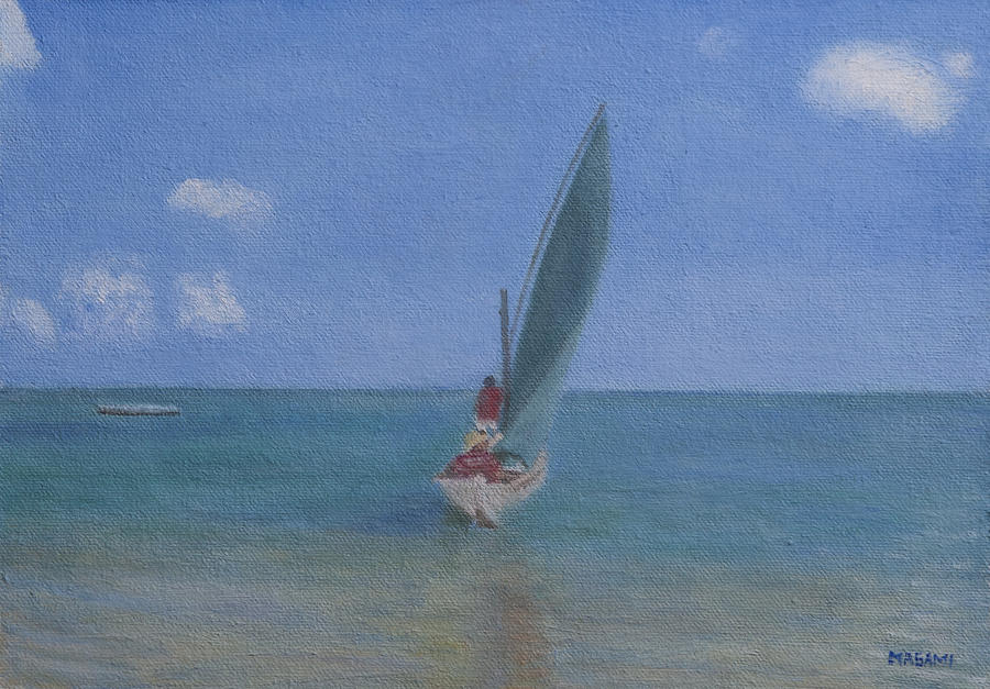 Sailing #3 Painting by Masami Iida