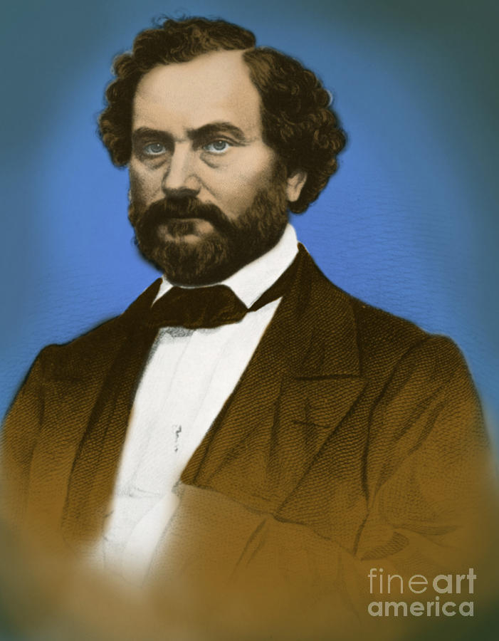 Samuel Colt Photograph - Samuel Colt, American Inventor #3 by Science Source