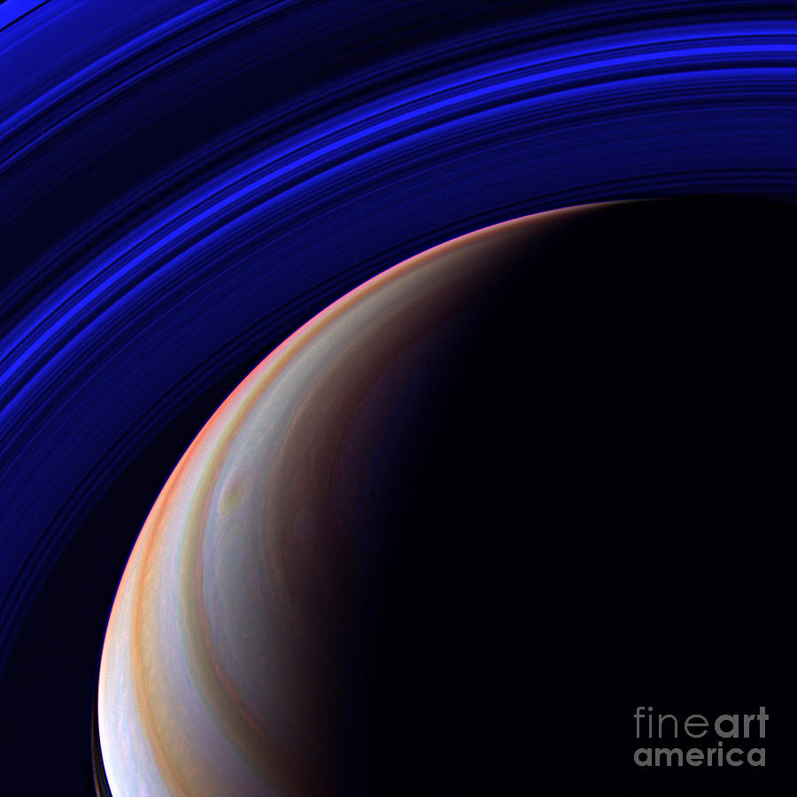 Saturns Rings #3 Photograph by Nasa