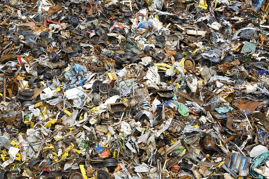 Waste Photograph - Scrap Metal #3 by Paul Rapson