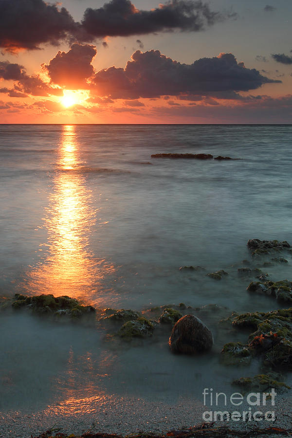 Sea Scape Sunrise #3 Photograph by Steve Javorsky