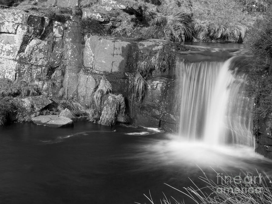 Waterfall Photograph - 3 Shires Head Waterfall by Steev Stamford