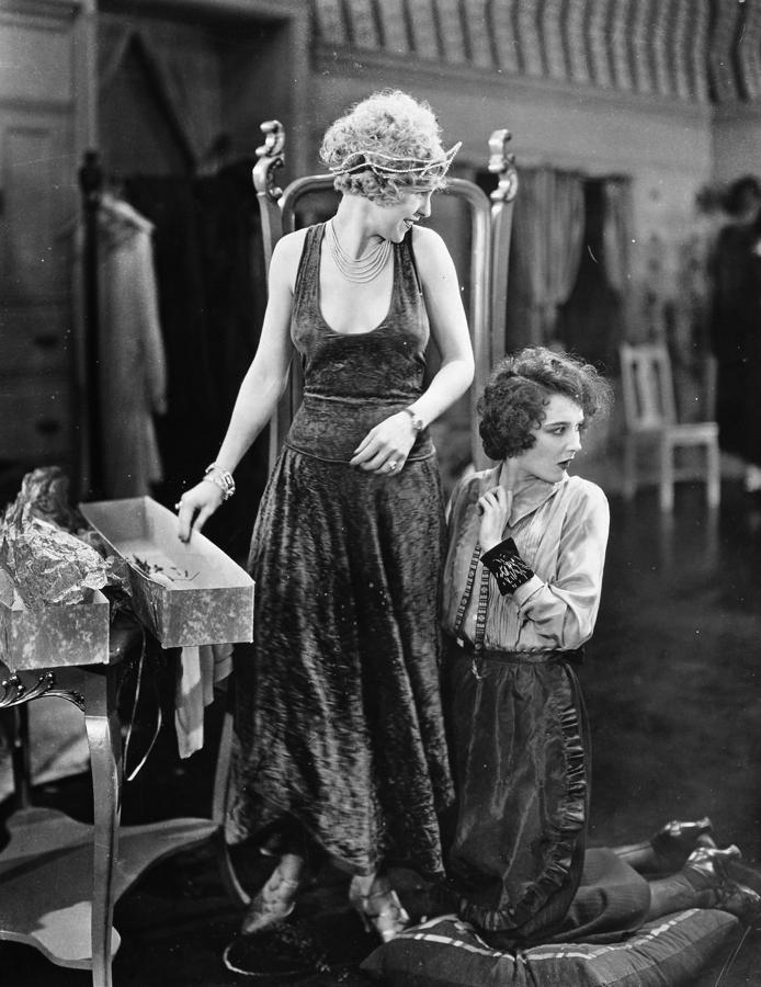 1920s Photograph - Silent Film Still: Sewing #3 by Granger
