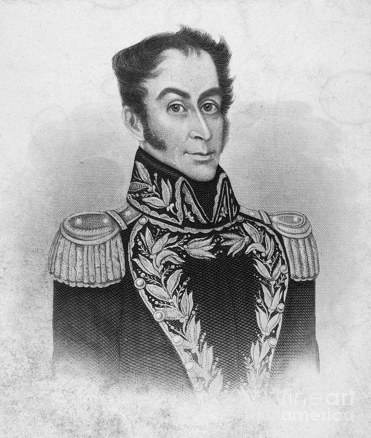 Simon Bolivar (1783-1830) Photograph by Granger