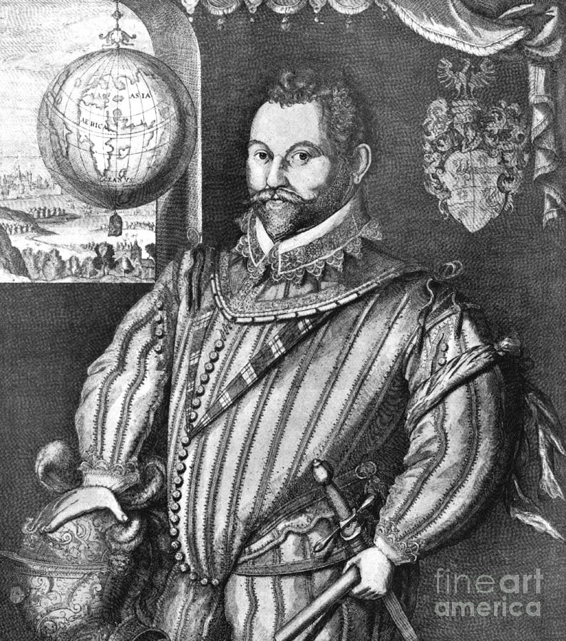 Sir Francis Drake, English Explorer #3 Photograph by Photo Researchers, Inc.