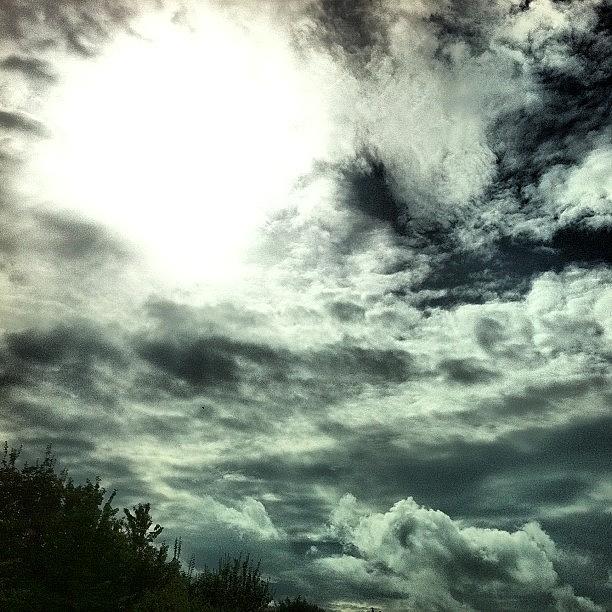 Clouds Photograph - #sky #skyporn #skyscape #clouds #3 by Boo Mason