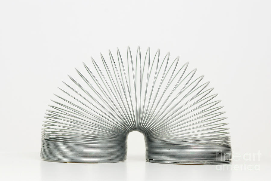 Slinky Toy #3 Photograph by Photo Researchers, Inc.