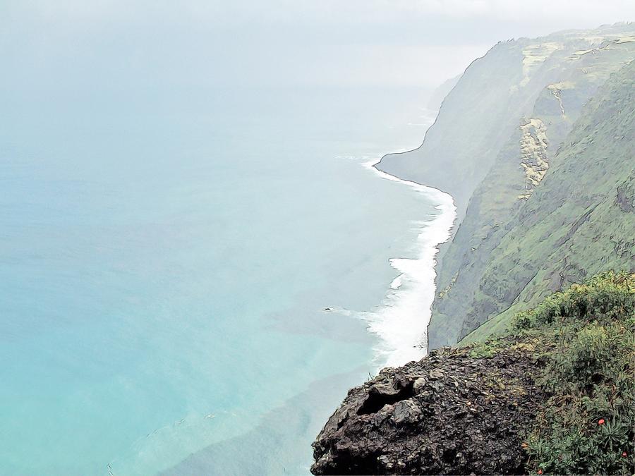 Stormy Coastline Madeira Island #3 Photograph by Joseph Hendrix