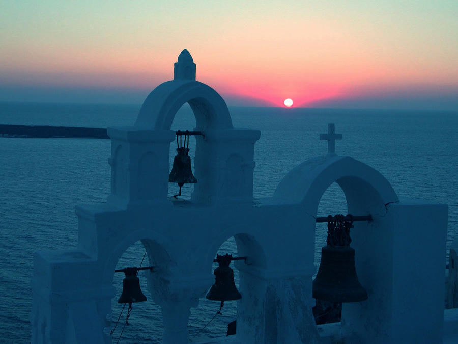 Sunset Santorini Greece #4 Photograph by Colette V Hera Guggenheim