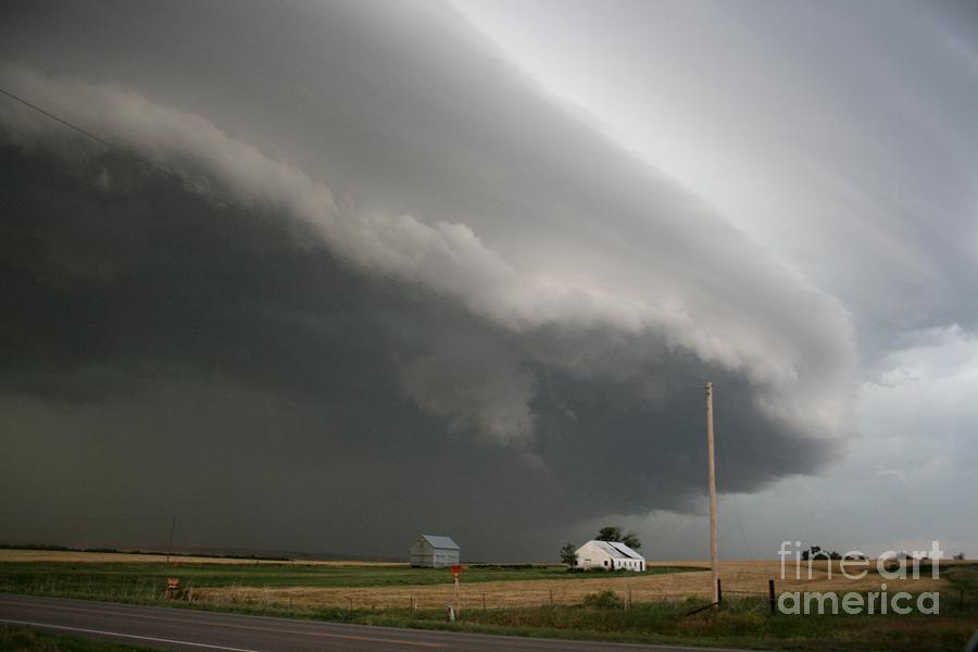 Supercell Thunderstorm #3 Photograph by Science Source