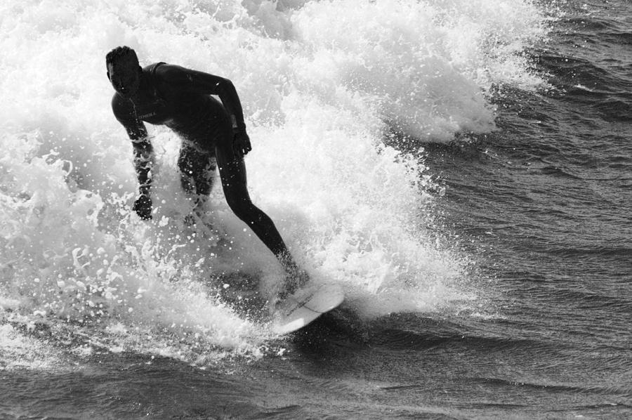 Surfing #3 Photograph by Chris Day