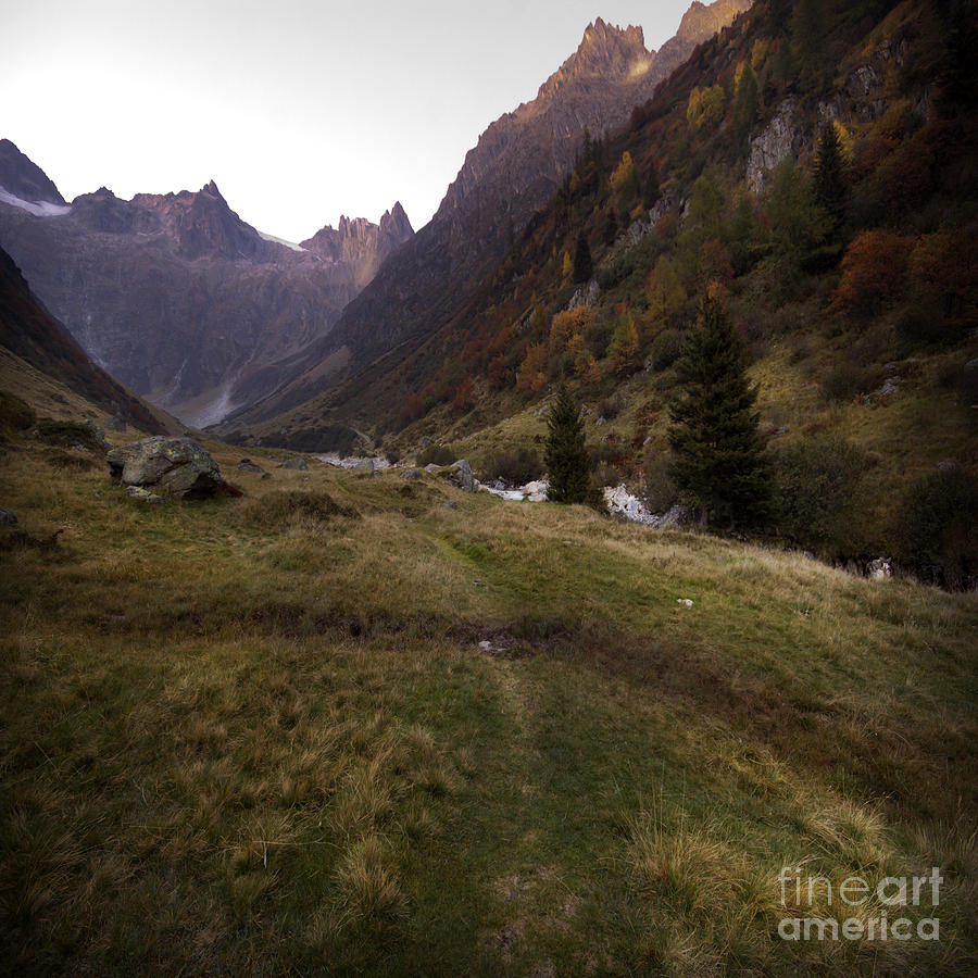 Mountain Photograph - Susten Pass #3 by Ang El