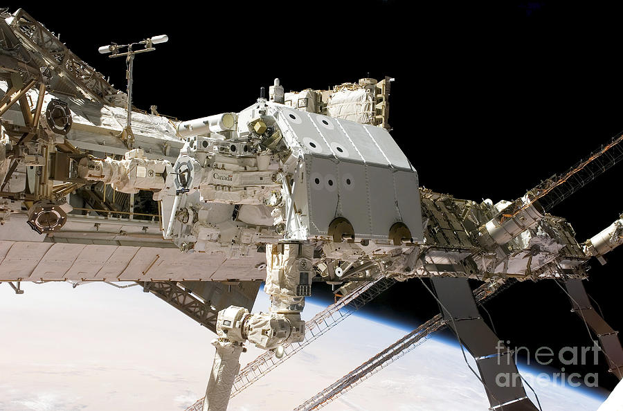 Space Photograph - The Canadian-built Dextre Robotic #3 by Stocktrek Images